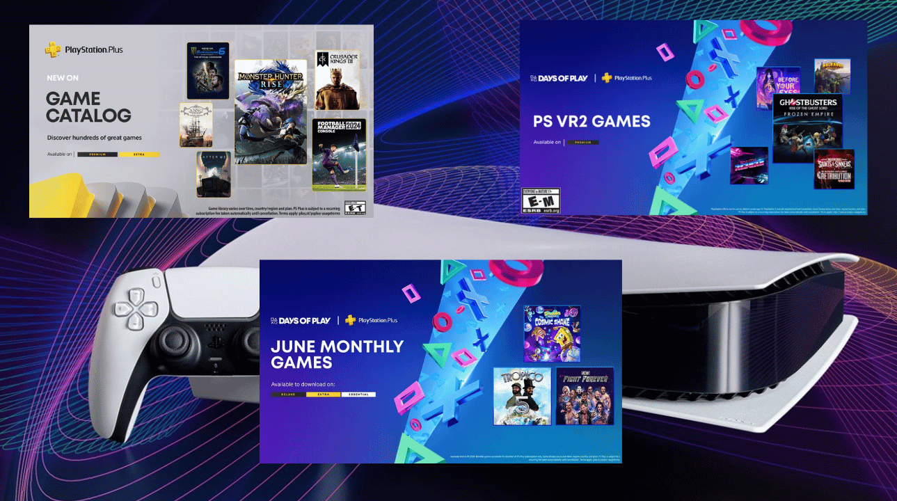 Update Lineup dari PlayStation Plus Bulan Juni 2024 untuk Esensial, Extra, dan Premium