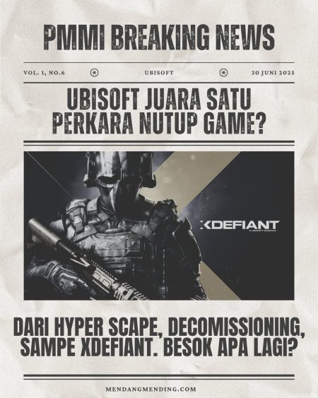 Dalam 4 Tahun Terakhir, Ubisoft Sukses Menutup 2 Game Free-To-Play