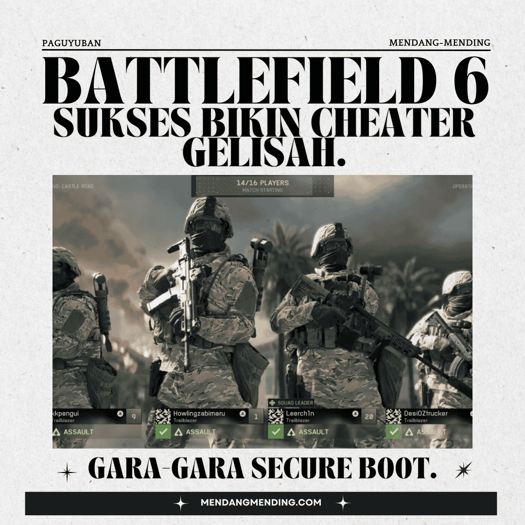Bikin Cheater Gelisah! Nge-Cheat di Battlefield 6 jadi Ribet Gara-Gara Javelin dan Secure Boot