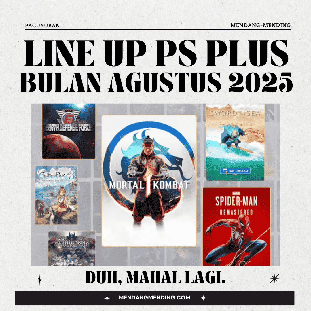 Update Lineup PlayStation Plus Bulan Agustus 2025 untuk Esensial, Extra, dan Deluxe