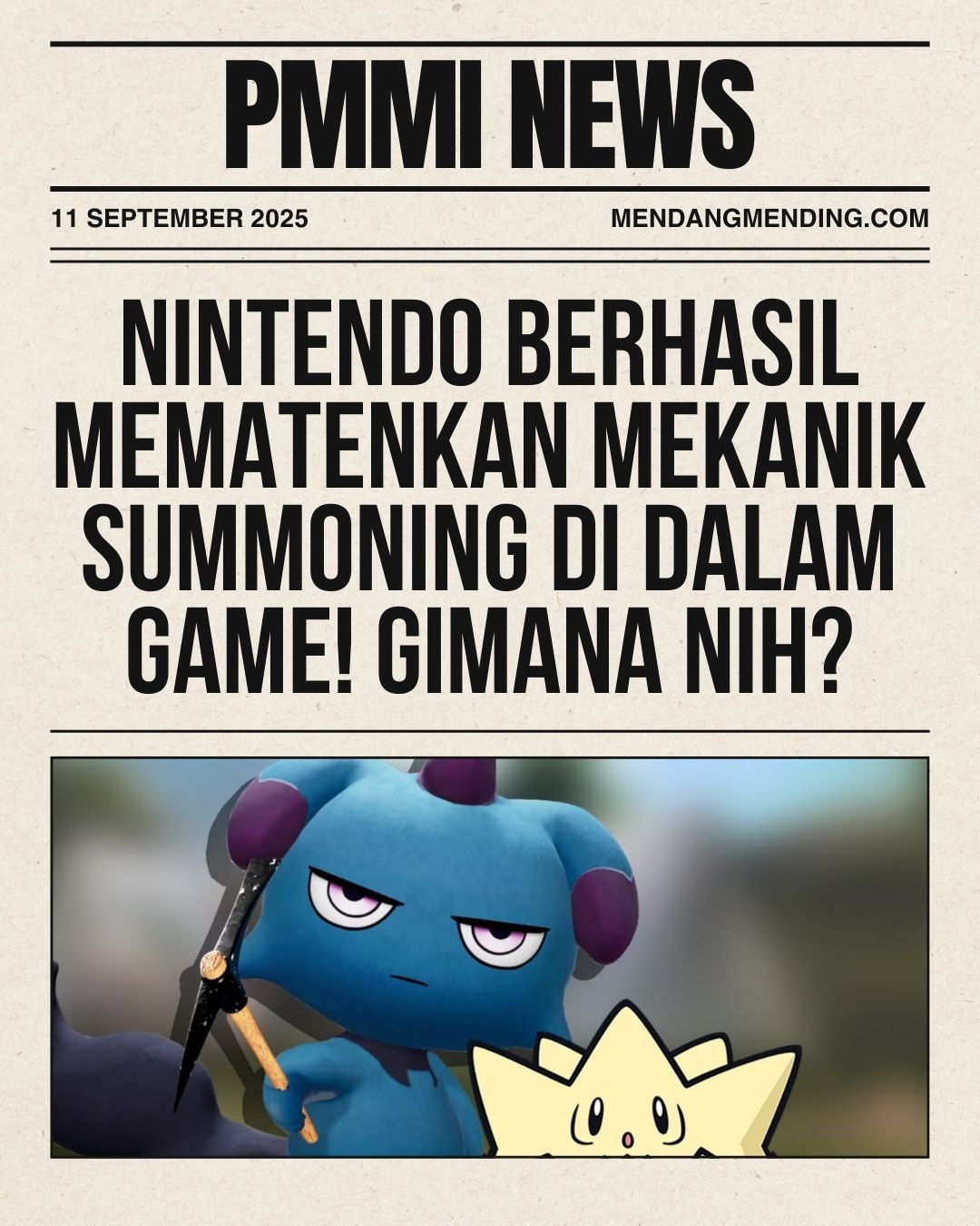 Nintendo Berhasil Mematenkan Mekanik Summoning